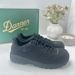 Danner Run Time EVO Composite Toe Work Sneaker Black 12310 Men 9D NWB